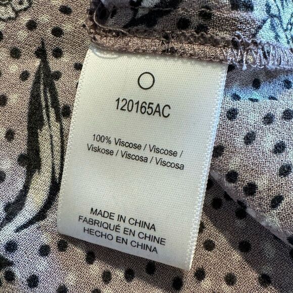 Anthropologie Dolan Floral Ruffle Blouse - Picture 11 of 11